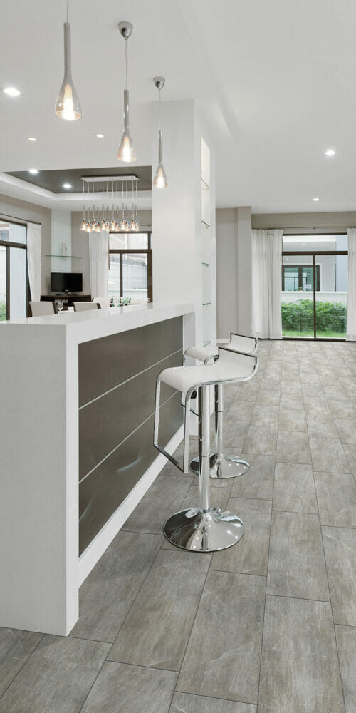 Chamonix modern kitchen tiles