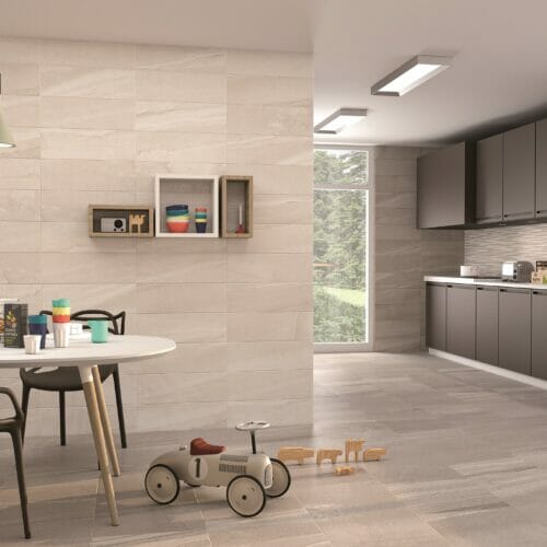 Murcia tiles in the kitchen